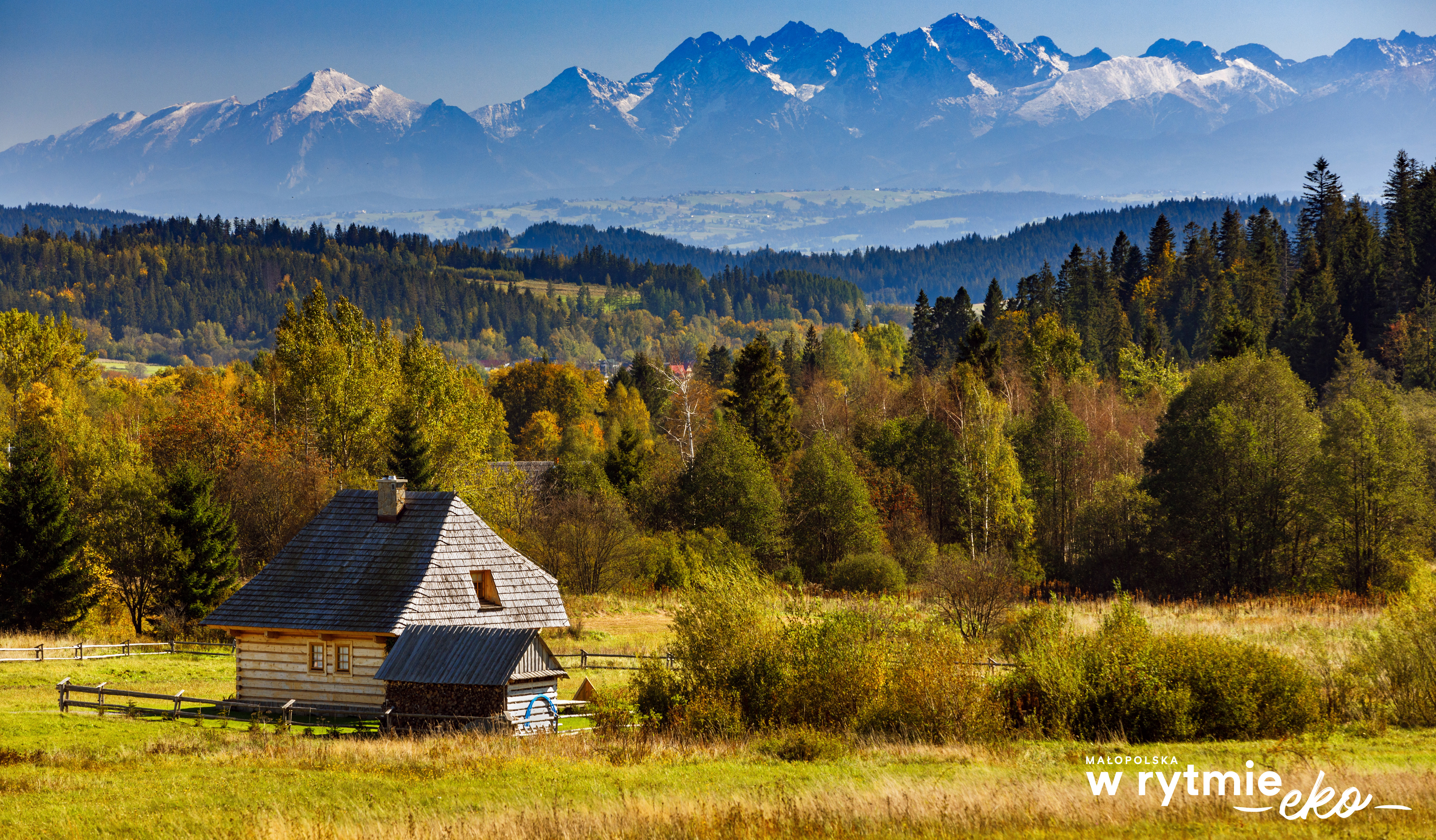 Widok z Babiej Góry na Tatry